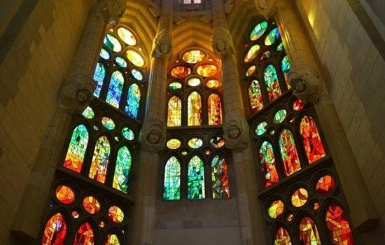 Stained glass window