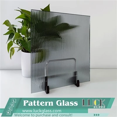 Reeded glastekstur sømløs